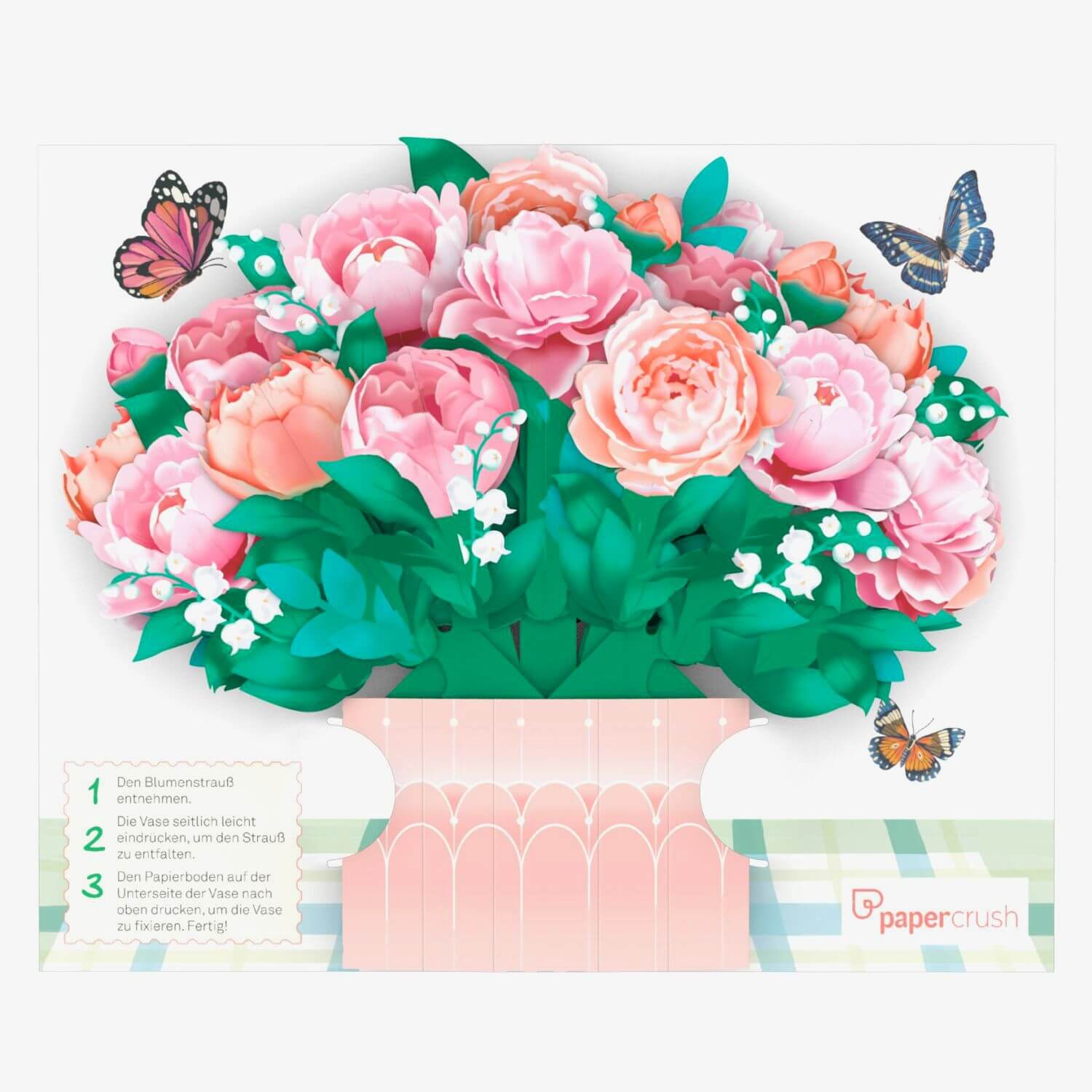 Peony Pop-Up Bouquet