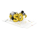 50th birthday Pop-Up Card