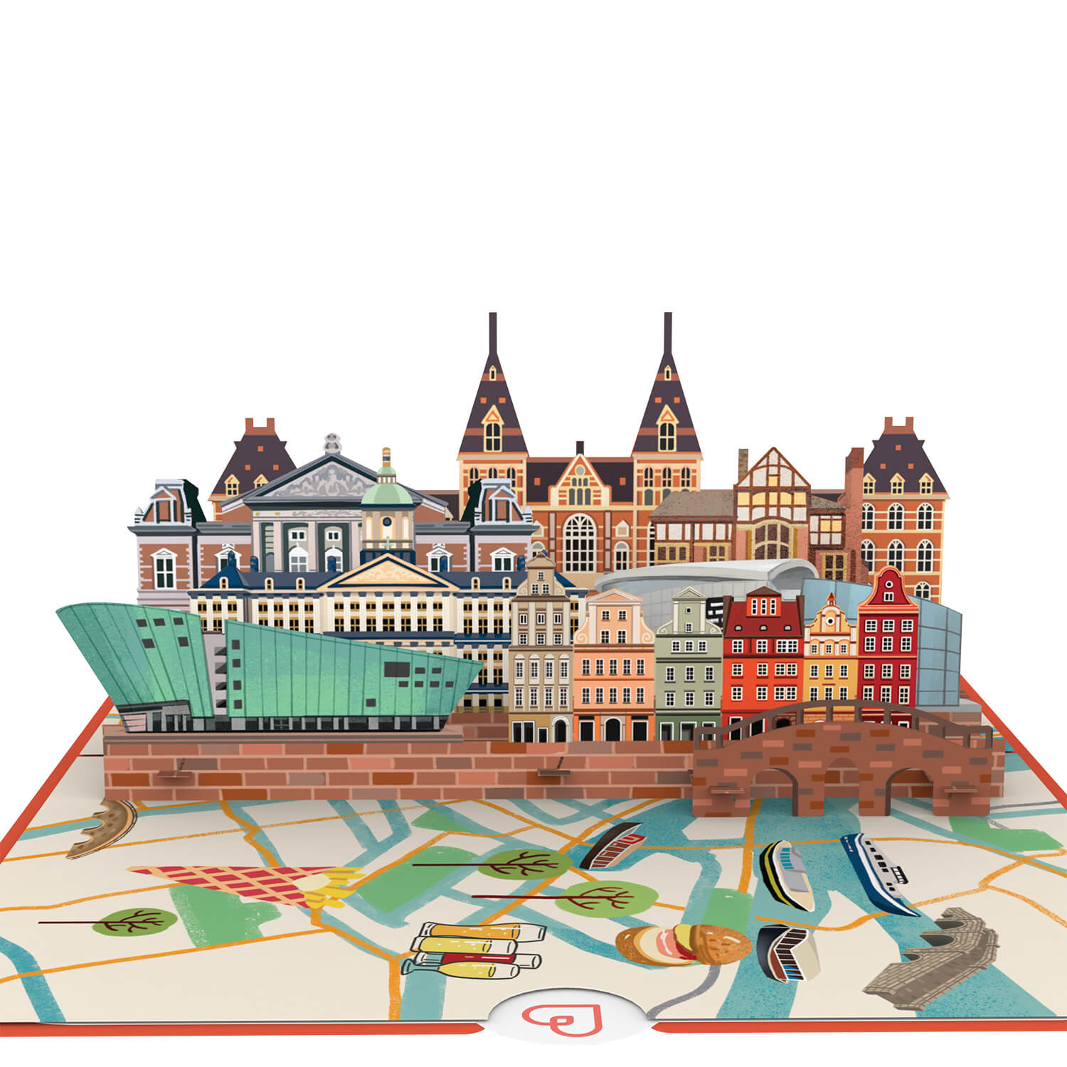 Amsterdam Pop-Up Map