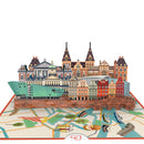 Amsterdam Pop-Up Karte