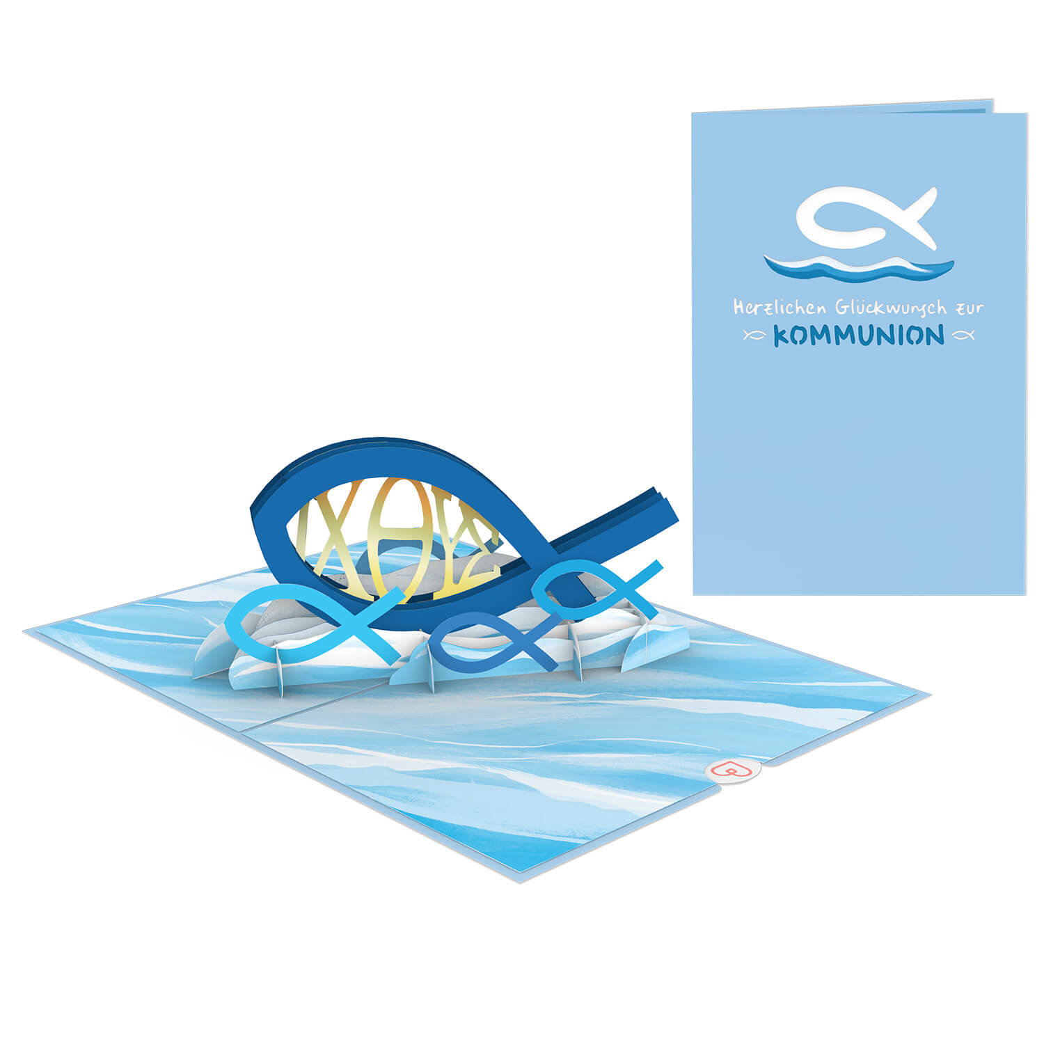 Christian Fish (Communion) Pop-Up Card
