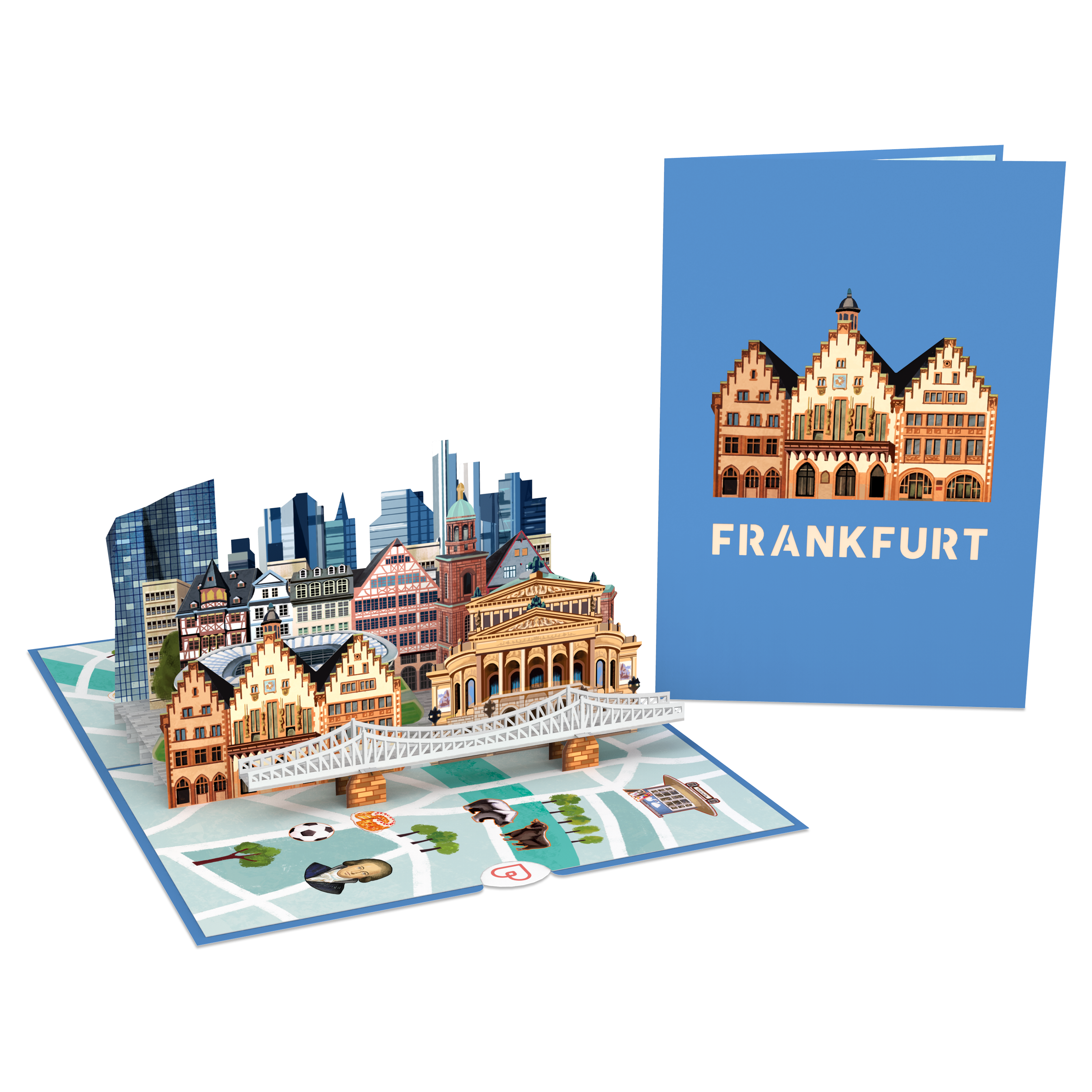 Frankfurt Pop-Up Card