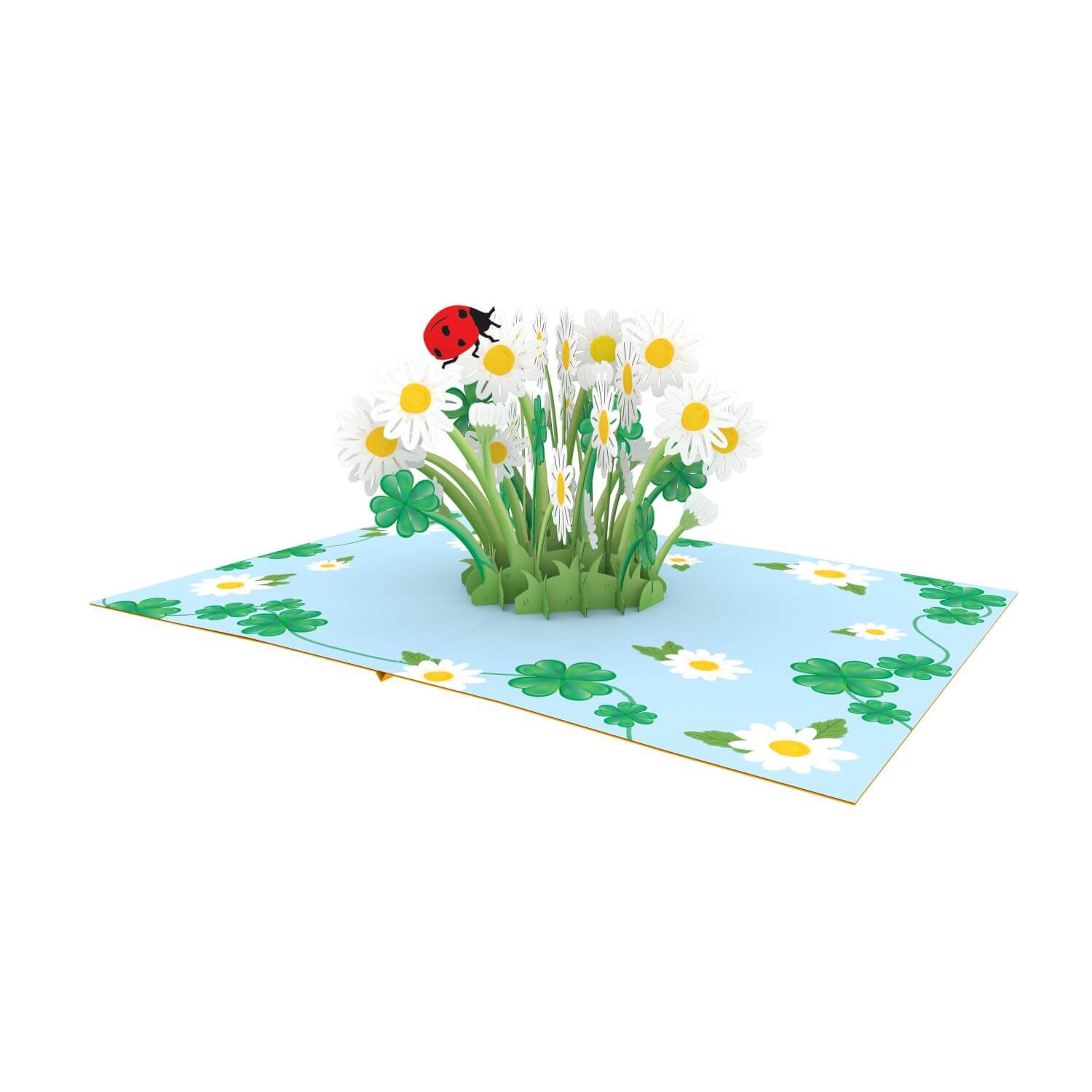 Set of 4 Pop-Up Cards "Blossoms & Butterflies"