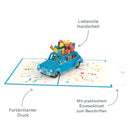 Birthday car Pop-Up Card