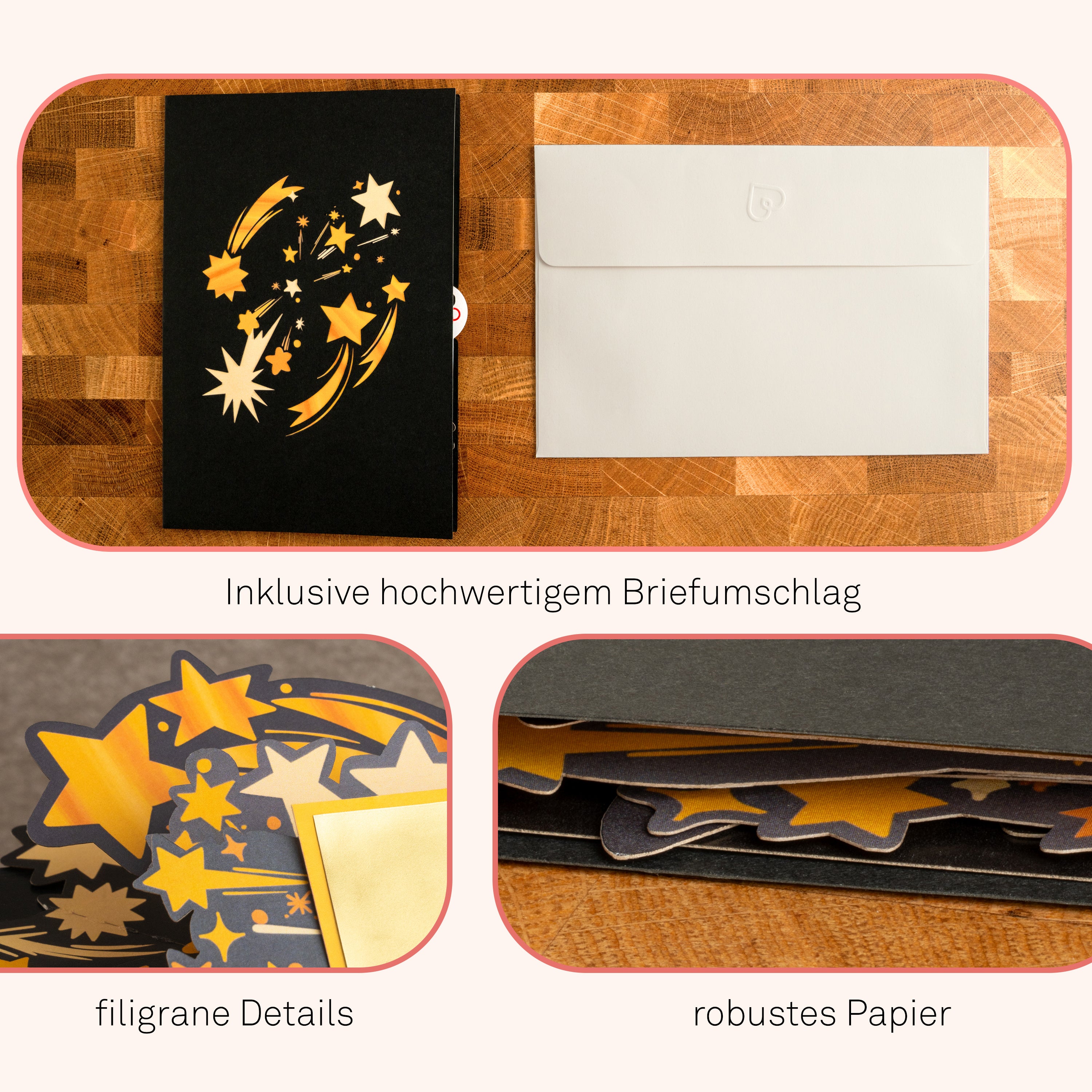 Golden Ticket Pop-Up Card