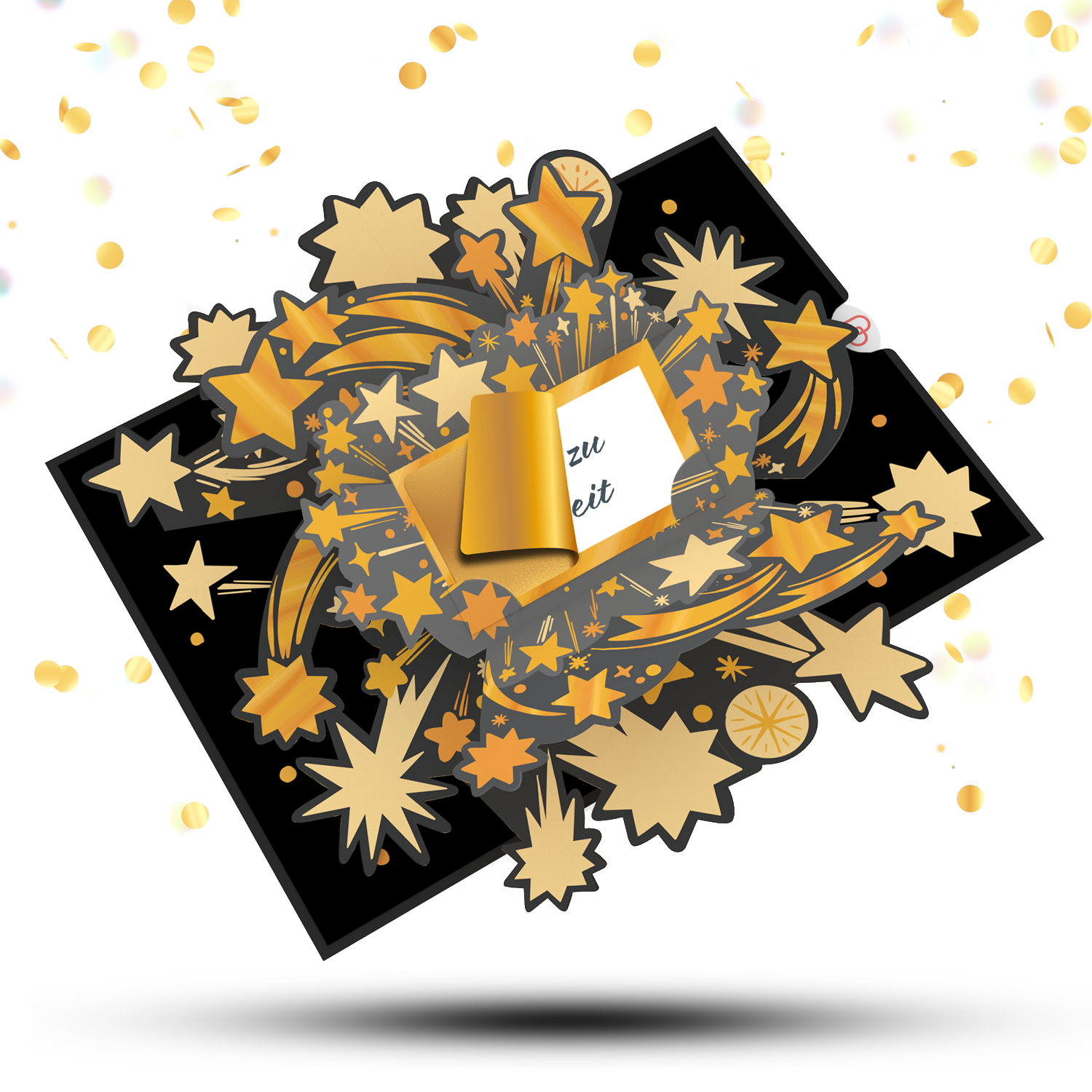 Golden Ticket Pop-Up Card
