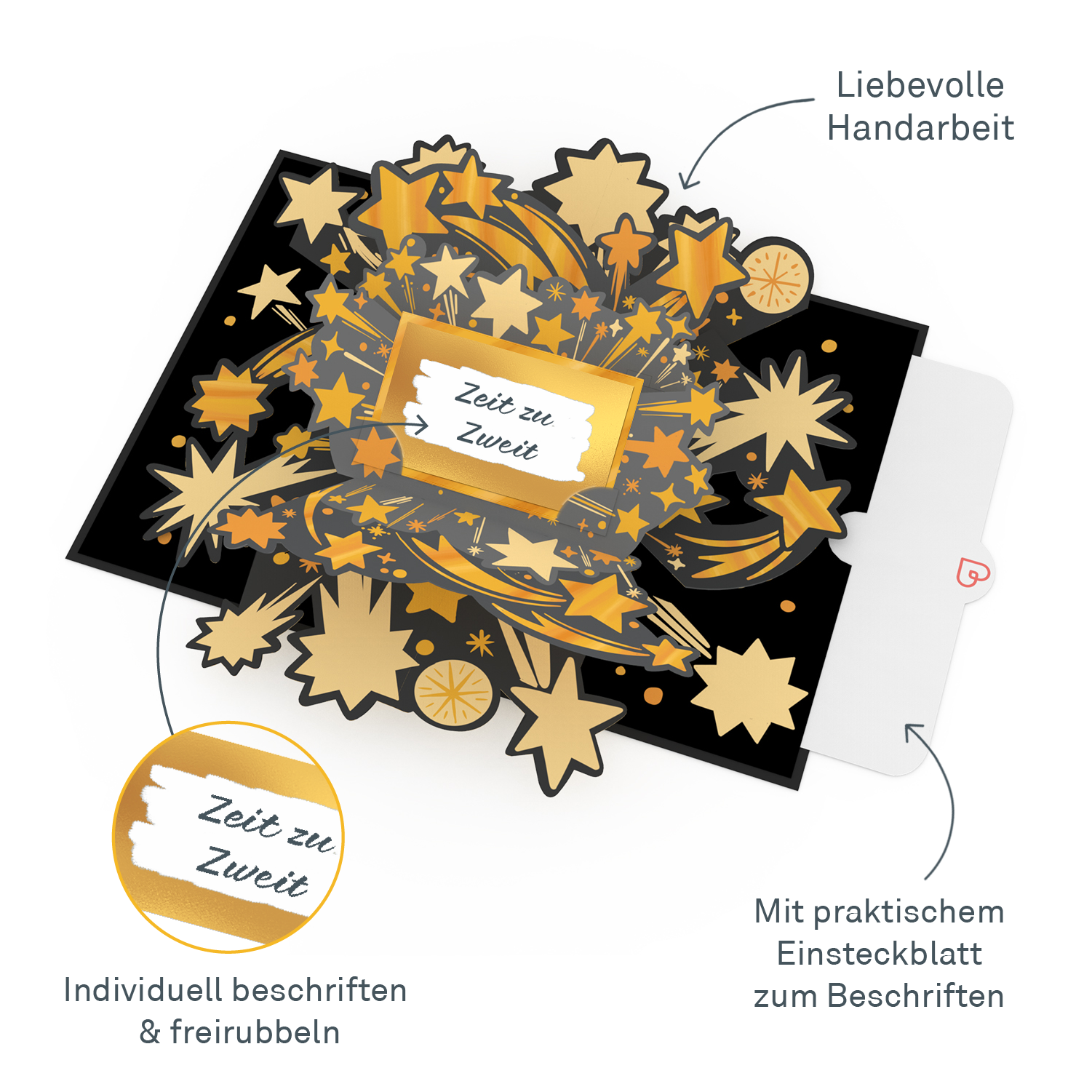 Golden Ticket Pop-Up Card