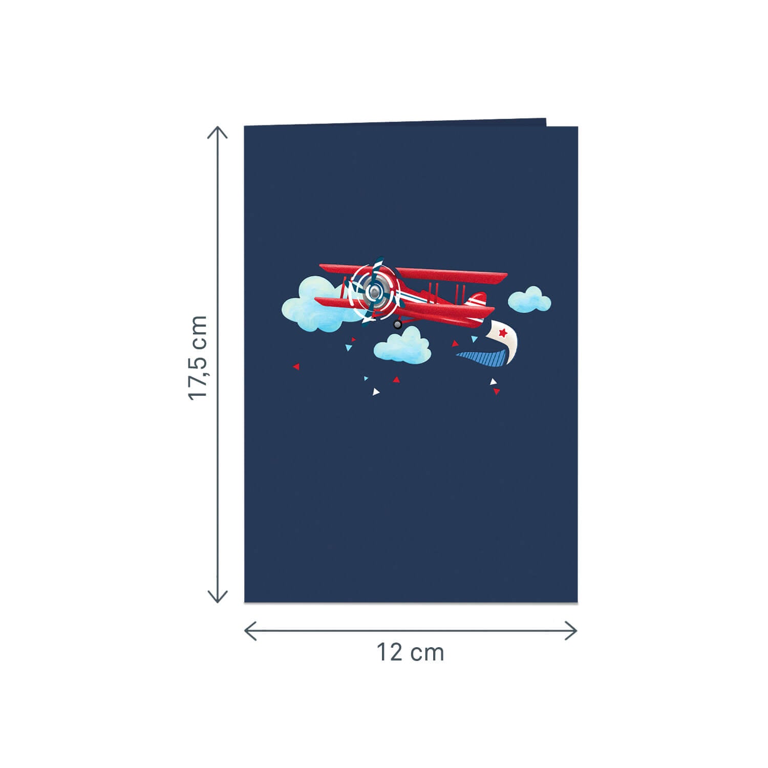 Happy Birthday Airplane Pop-Up Card