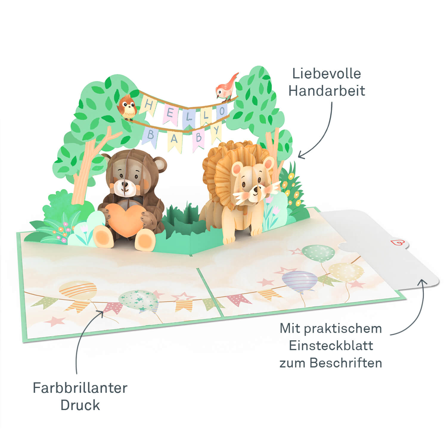 Hello Baby Pop-Up Card