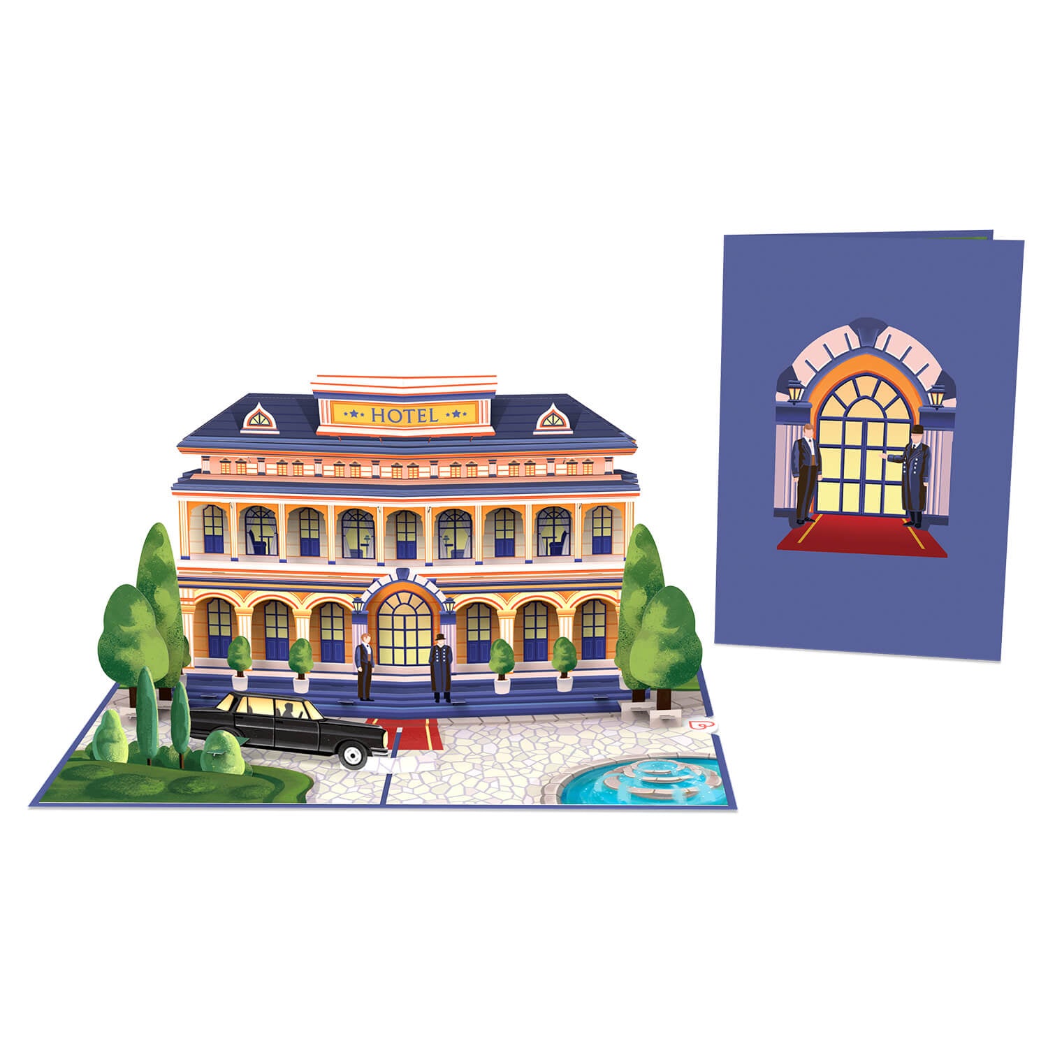 Hotel Pop-Up Card