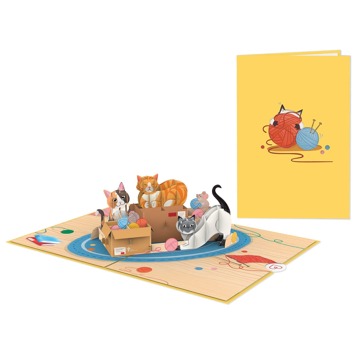 Cute Cats Pop-Up Card
