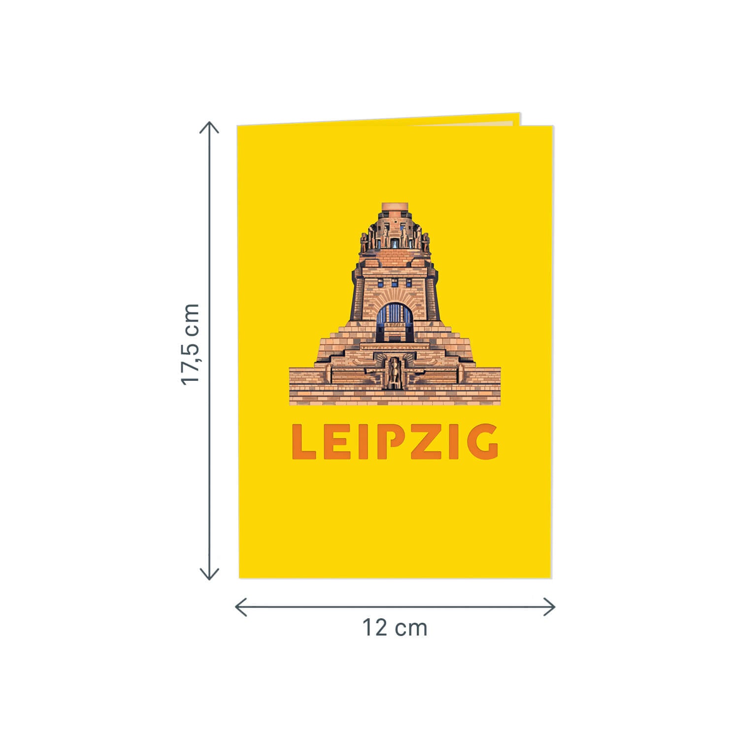 Leipzig Pop-Up Card