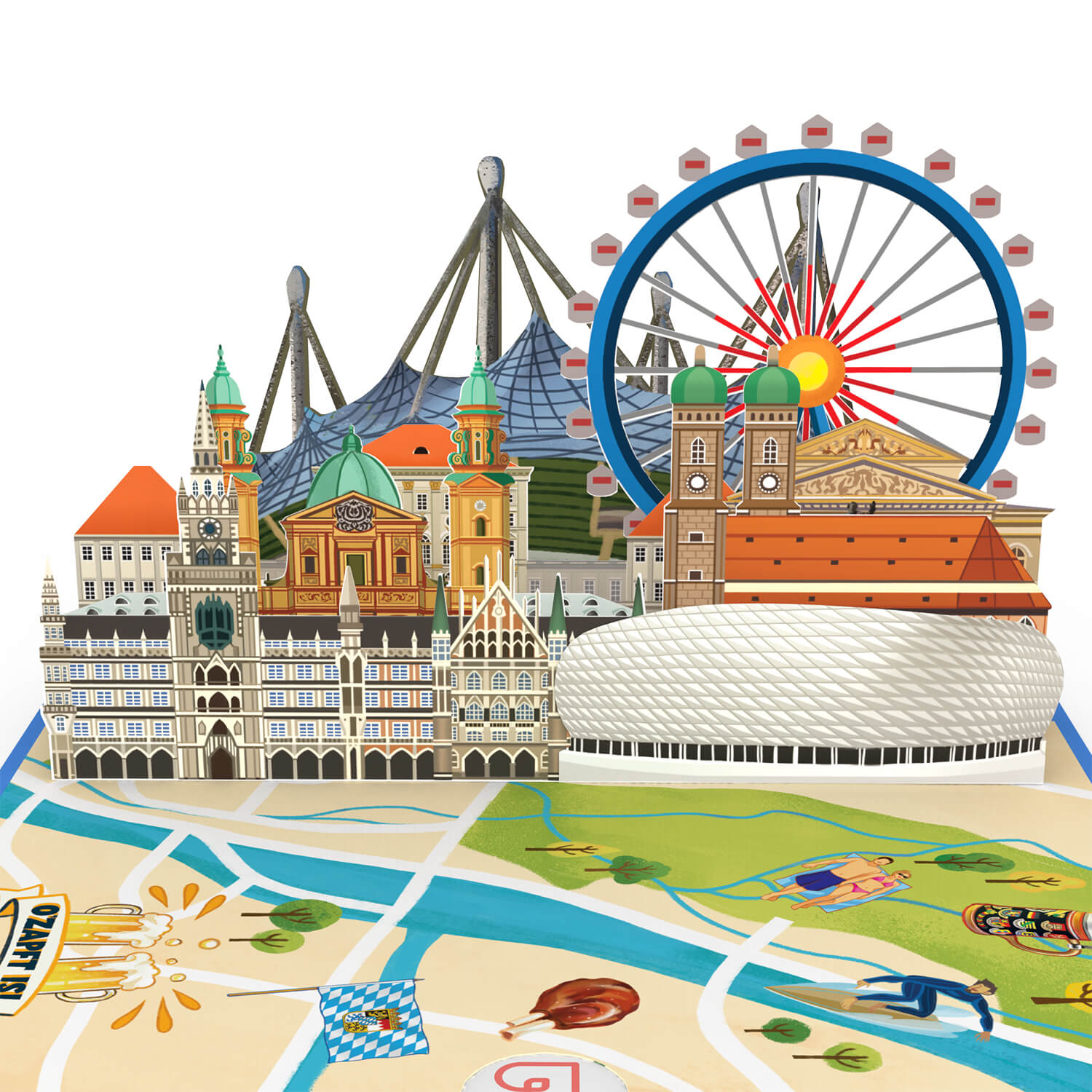 Munich Pop-Up Card