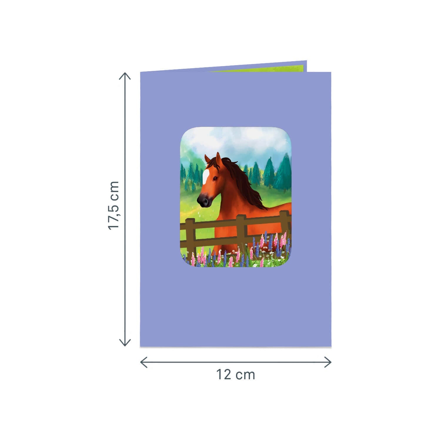 Horse Pop-Up Card