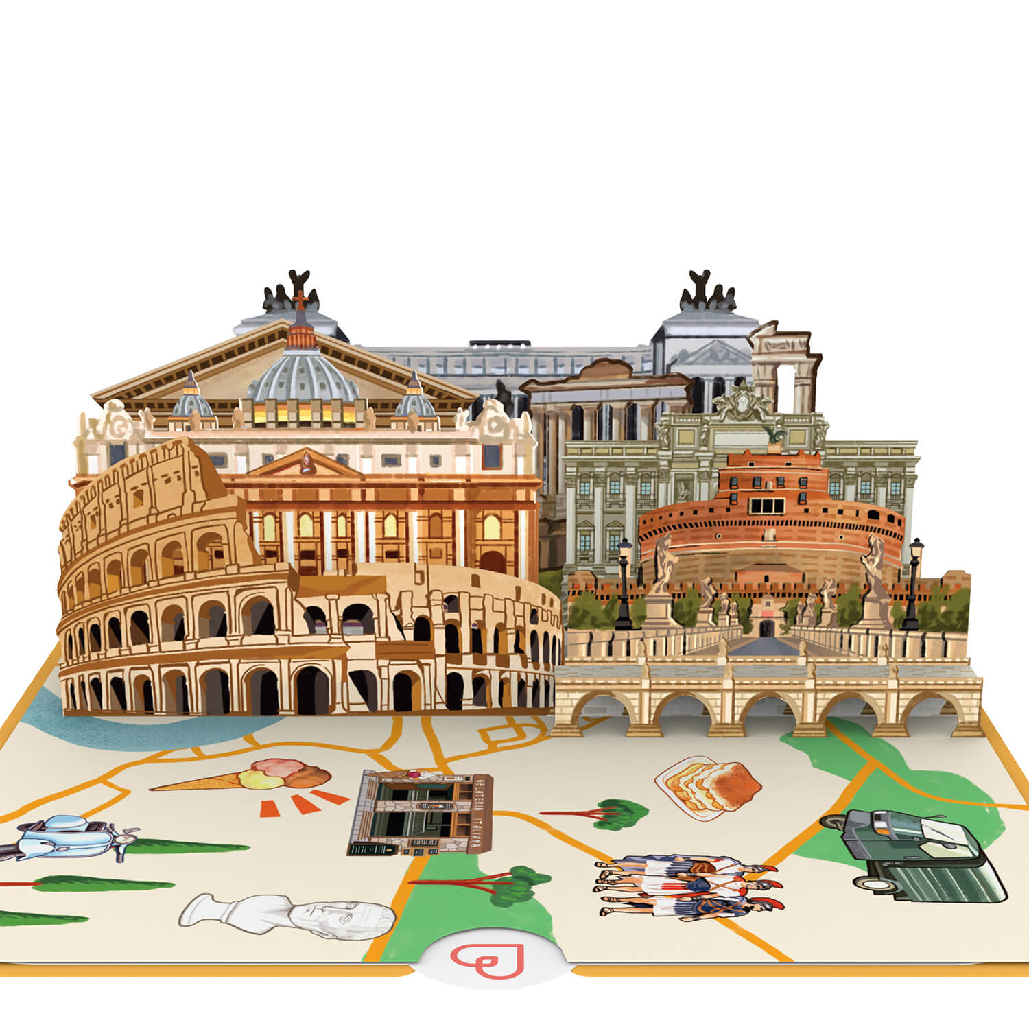 Rome Pop-Up Card