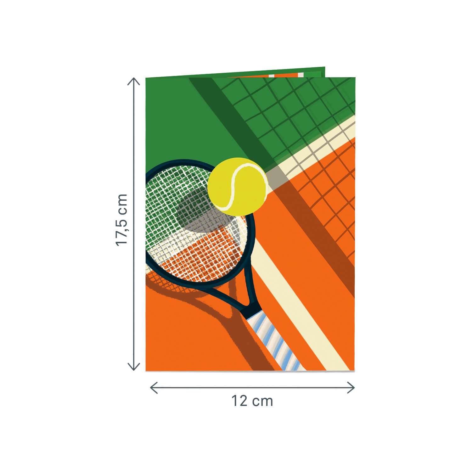 Tennis Pop-Up Card