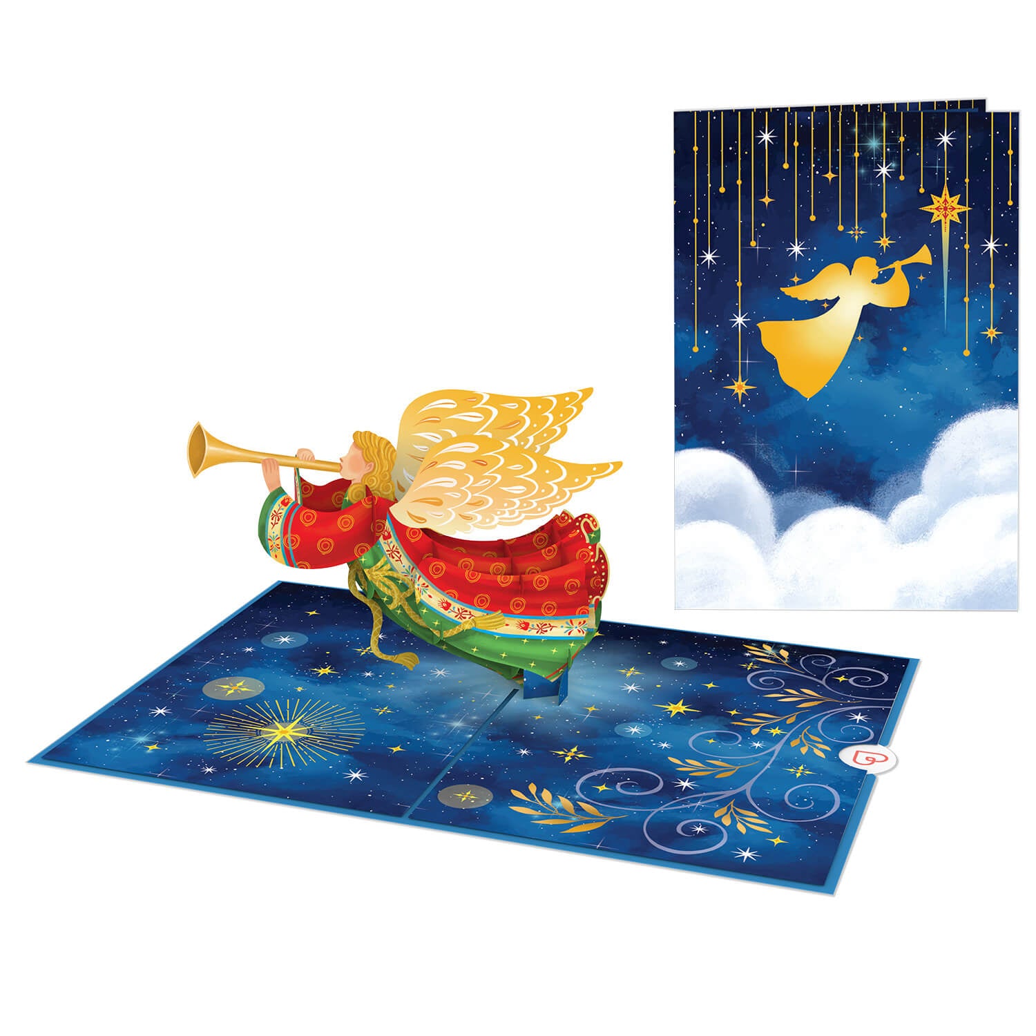 Christmas Angel Pop-Up Card