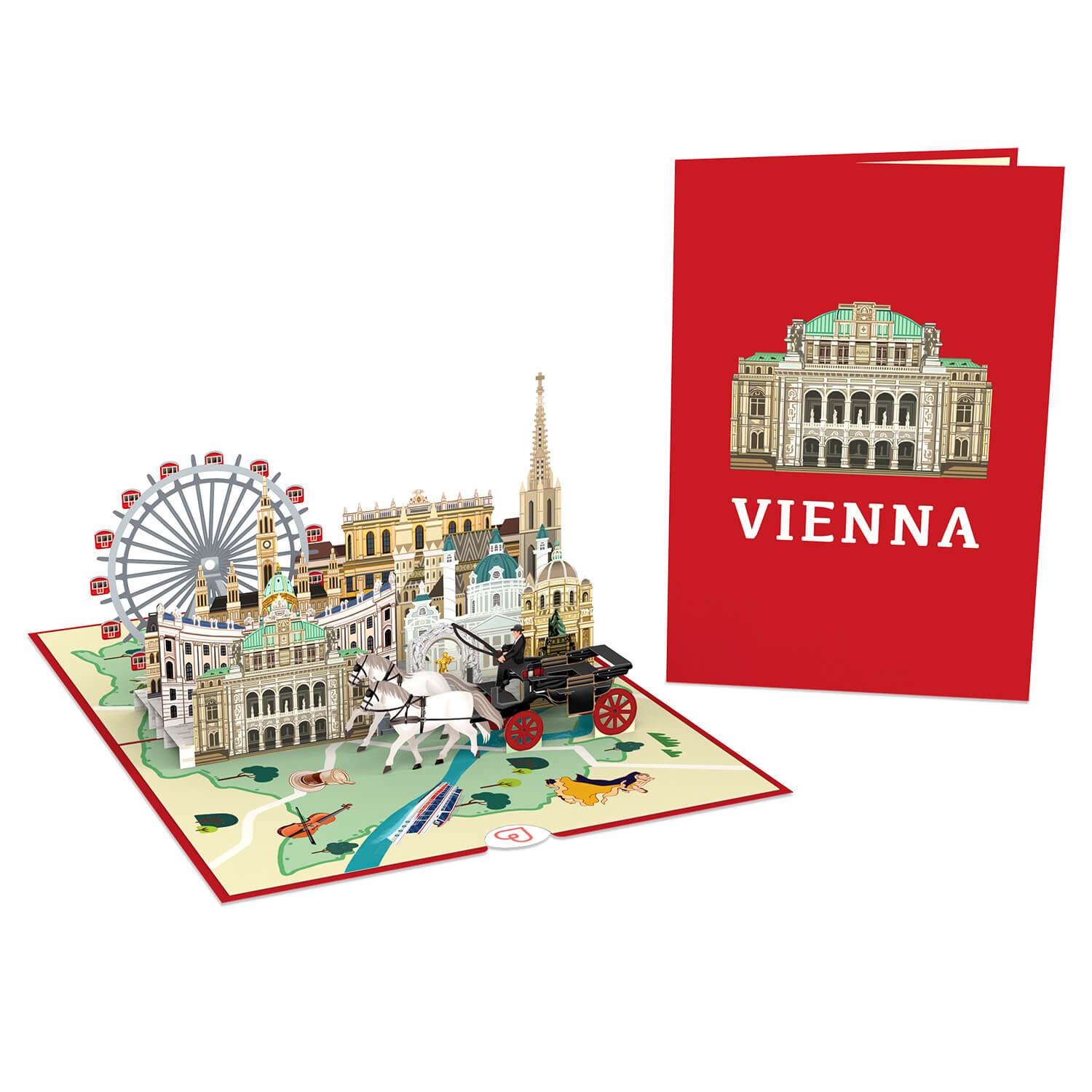 Vienna Pop-Up Map