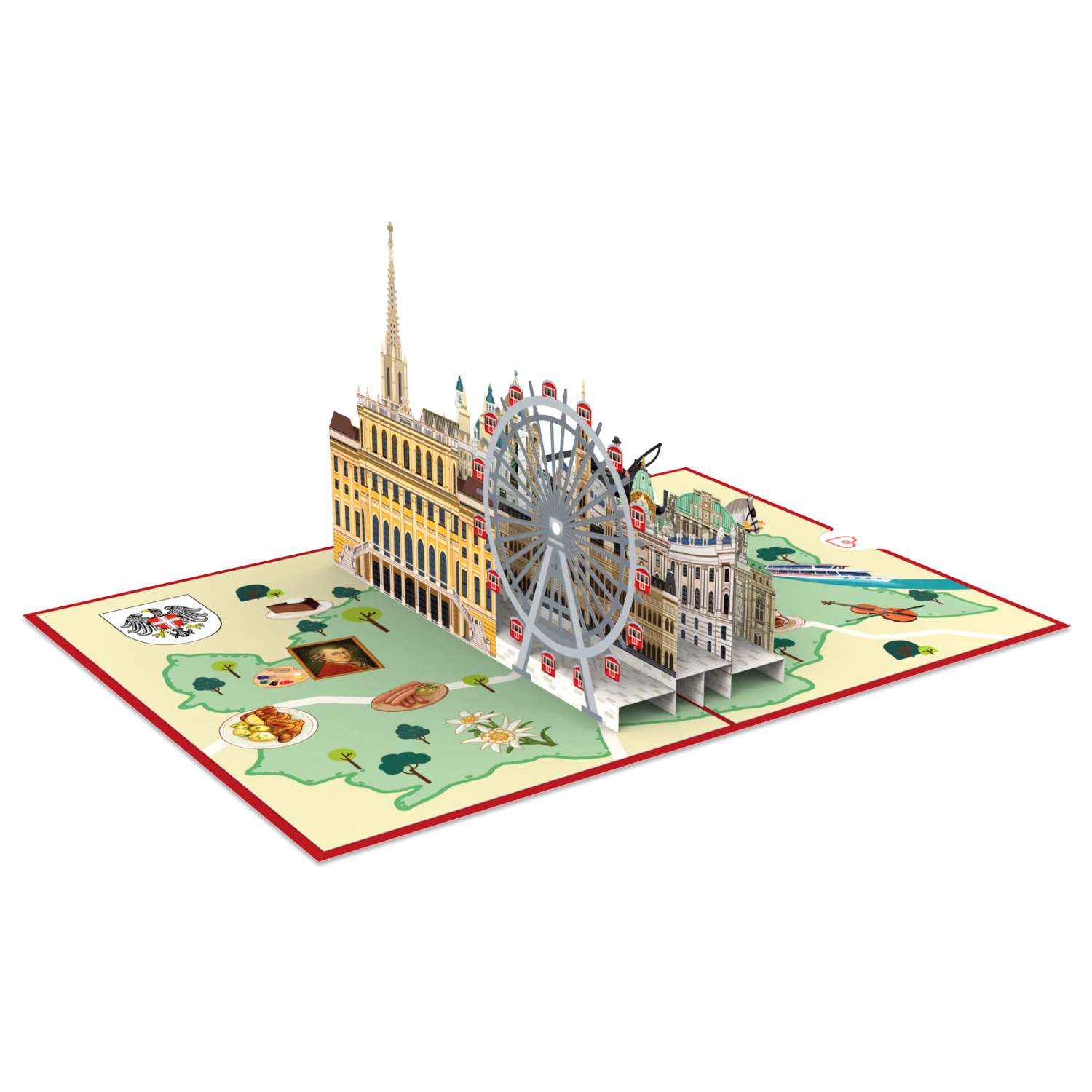 Vienna Pop-Up Map