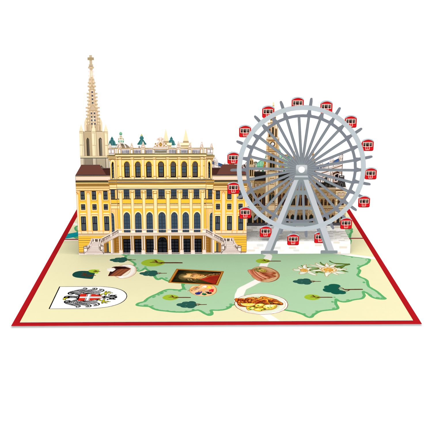 Vienna Pop-Up Map