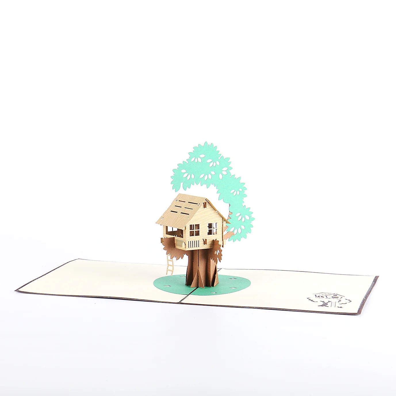 Treehouse Pop-Up Card