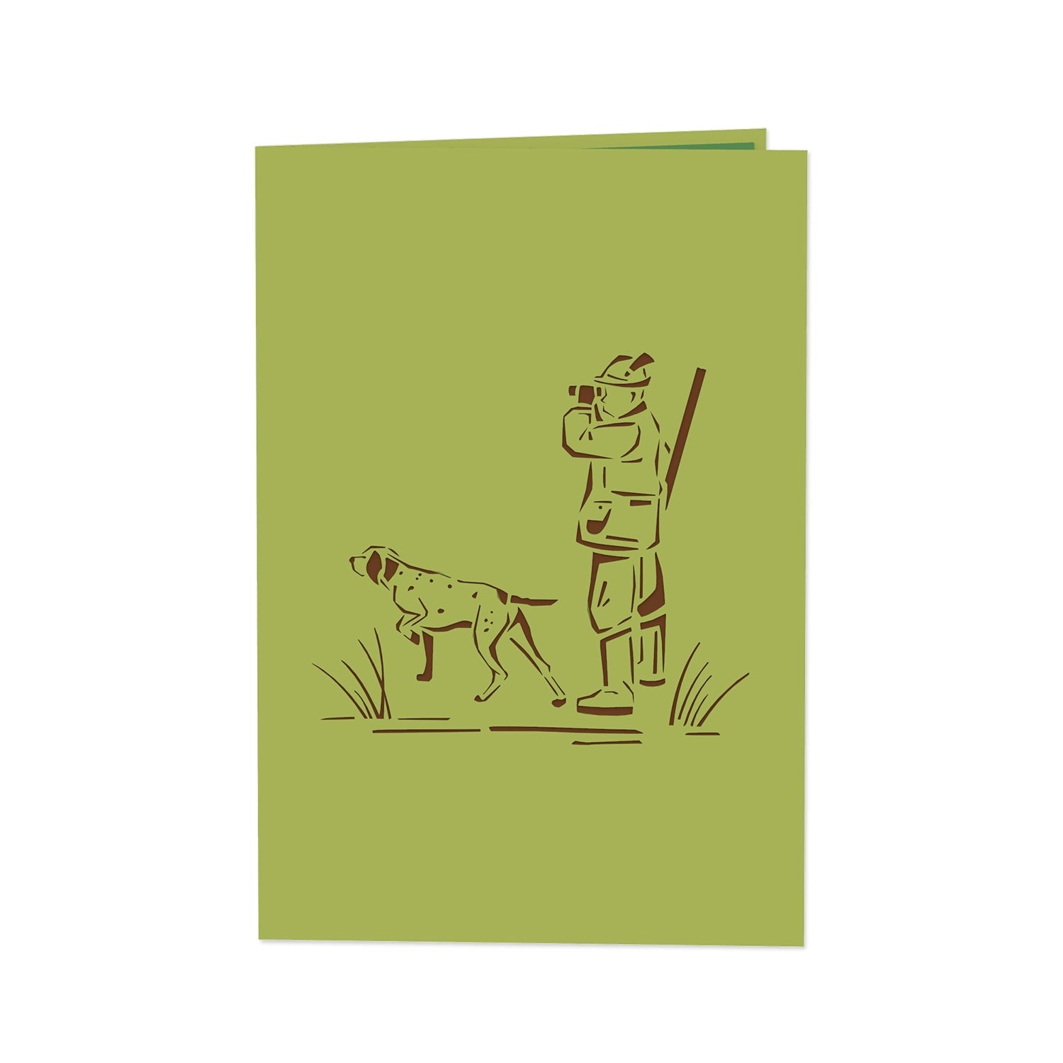 Hunter Pop-Up Card