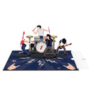 Rock & Roll Pop-Up Card