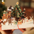 Christmas in the forest Pop-Up Card