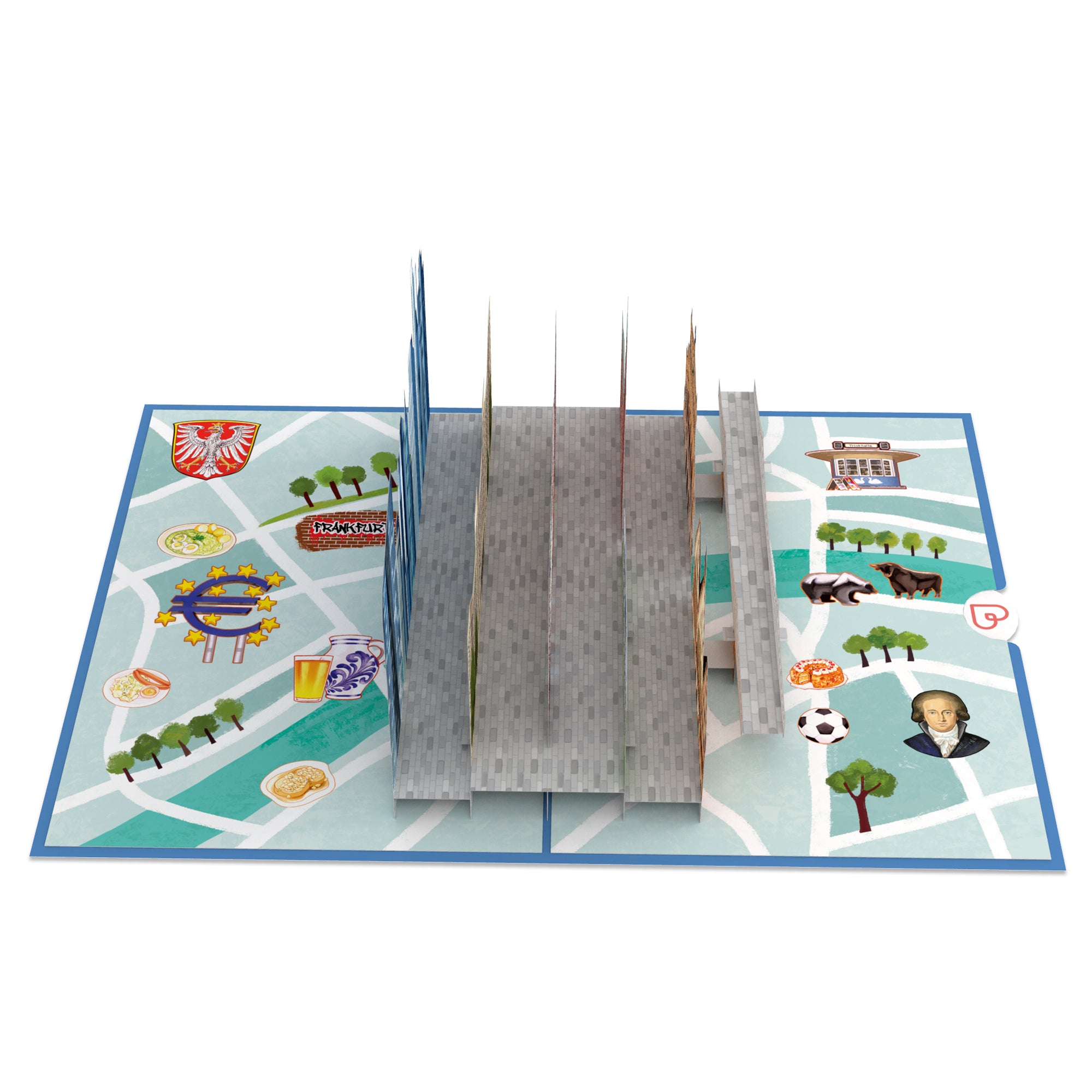 Frankfurt Pop-Up Card