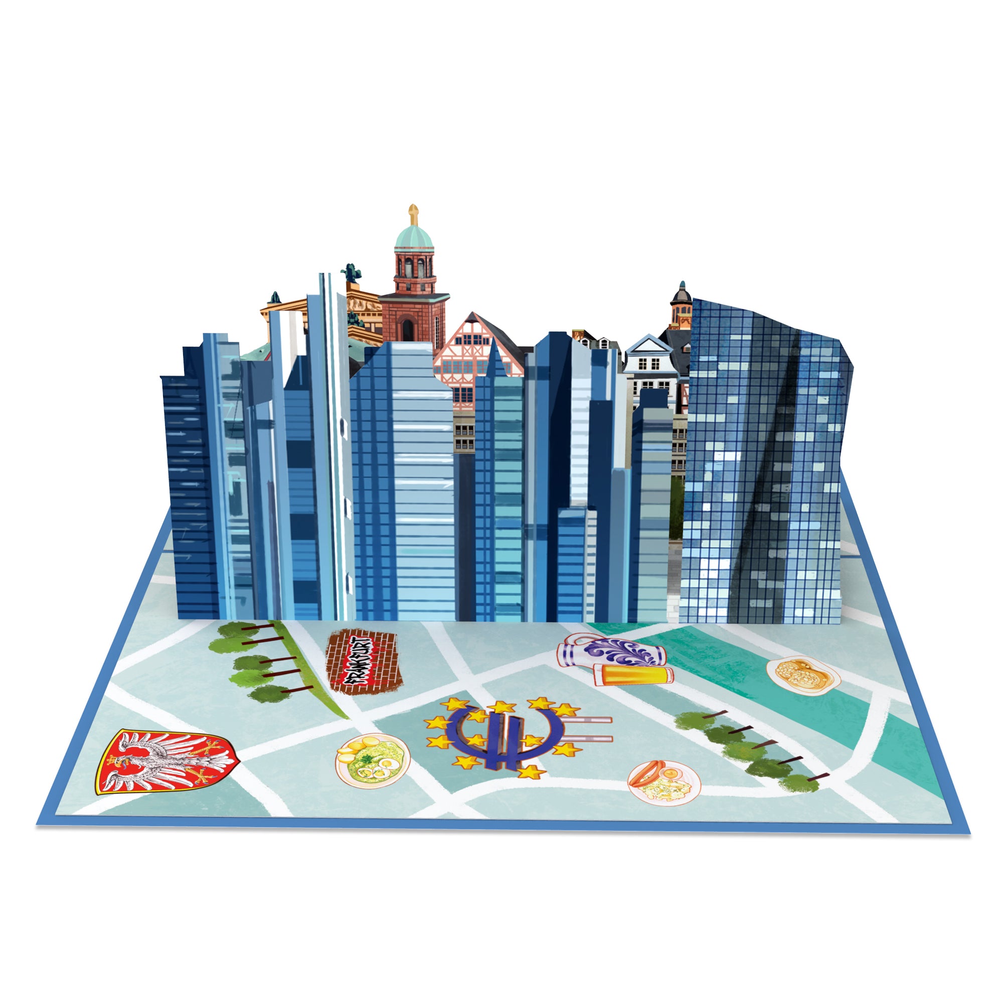 Frankfurt Pop-Up Card
