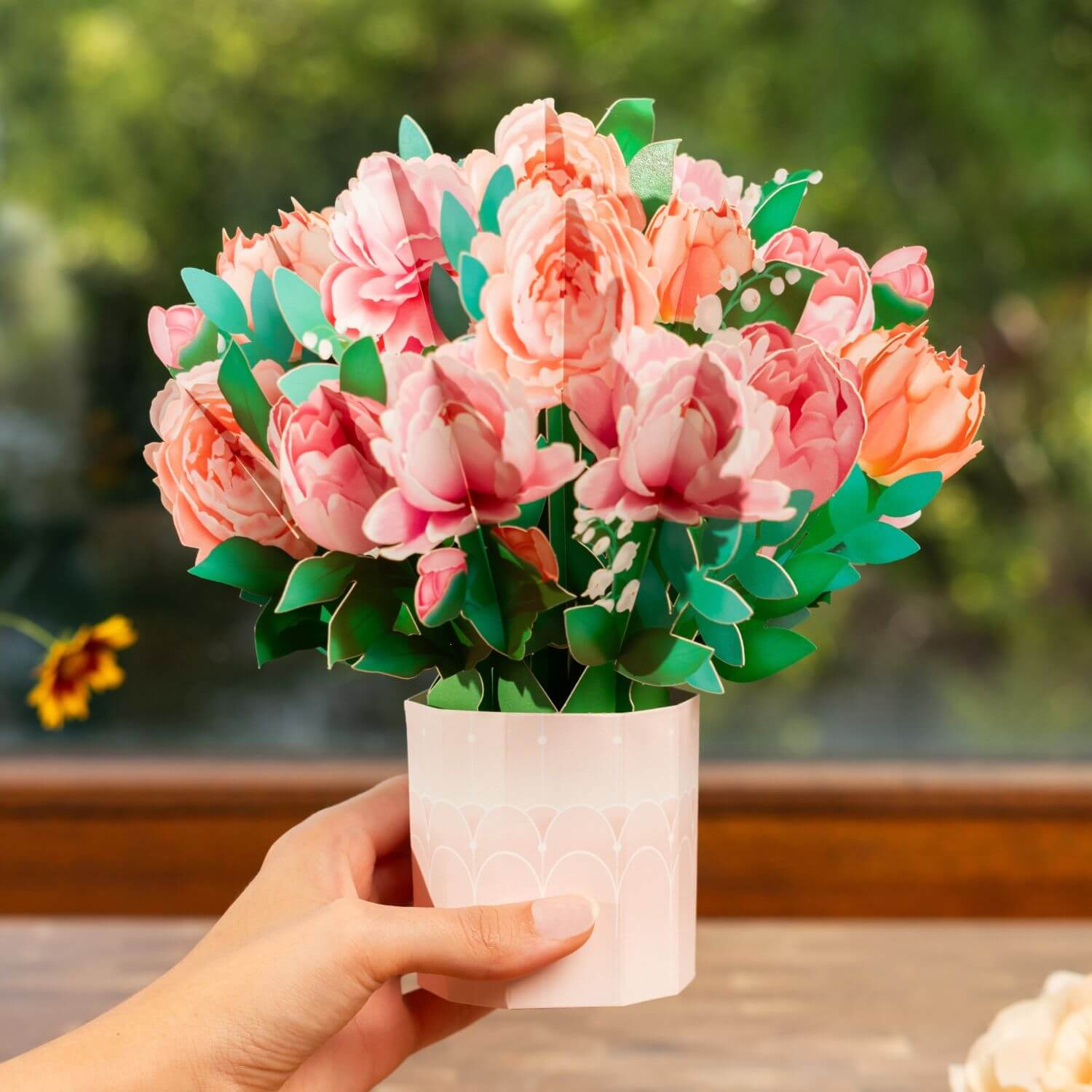 Peony Pop-Up Bouquet
