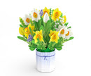 Osterglocken Pop-Up Blumenstrauß