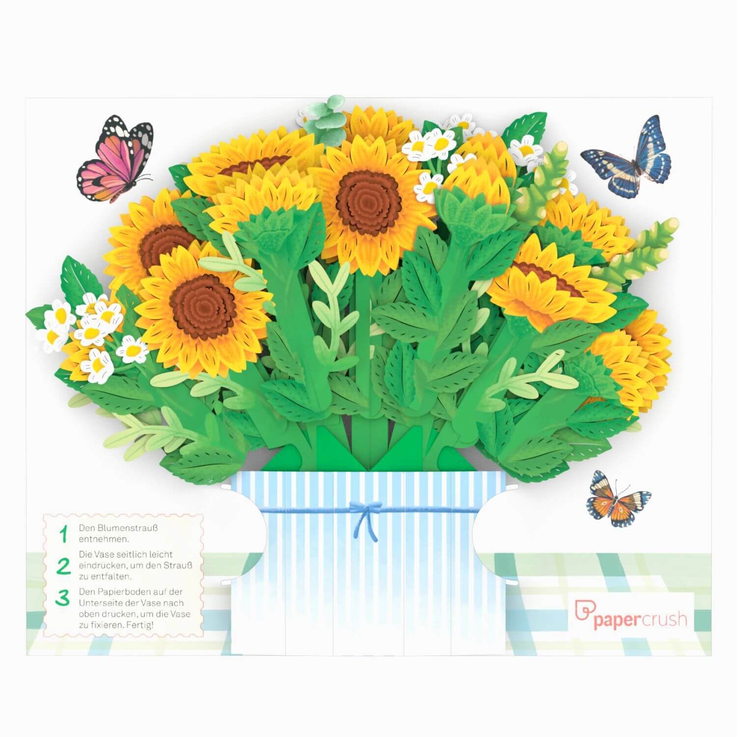 Sunflower Pop-Up Bouquet