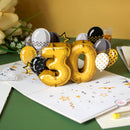 30th birthday Pop-Up Card
