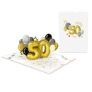50th birthday Pop-Up Card