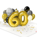 60th birthday Pop-Up Card