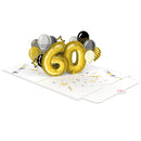 60th birthday Pop-Up Card