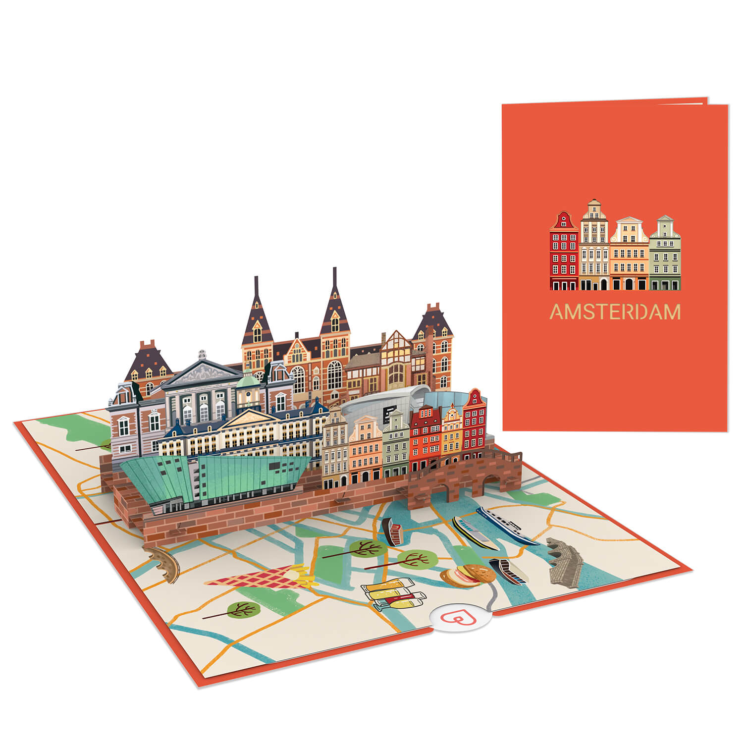 Amsterdam Pop-Up Map