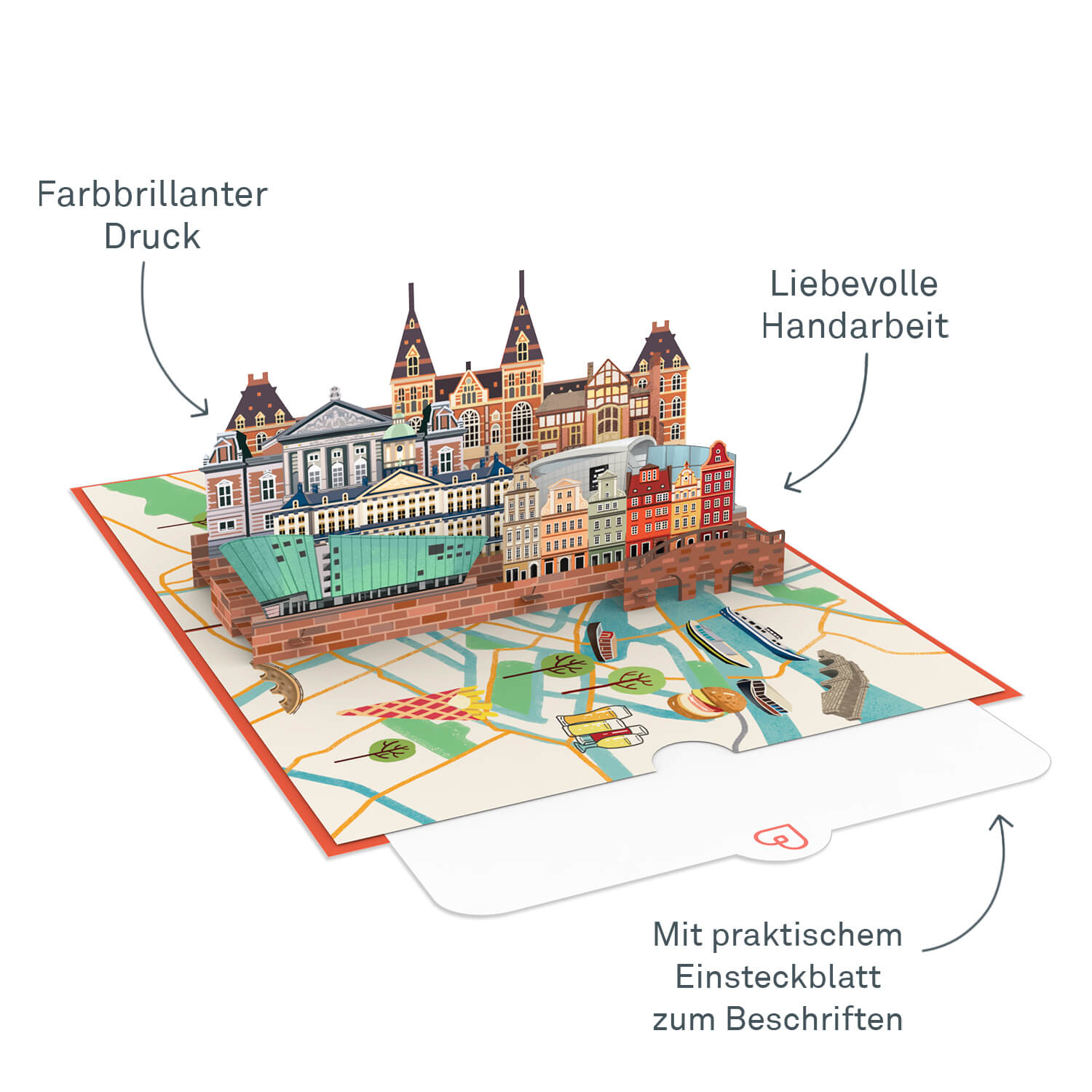 Amsterdam Pop-Up Map