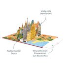 Barcelona Pop-Up Karte