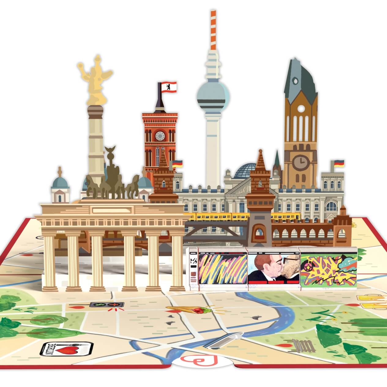 Berlin Pop-Up Card