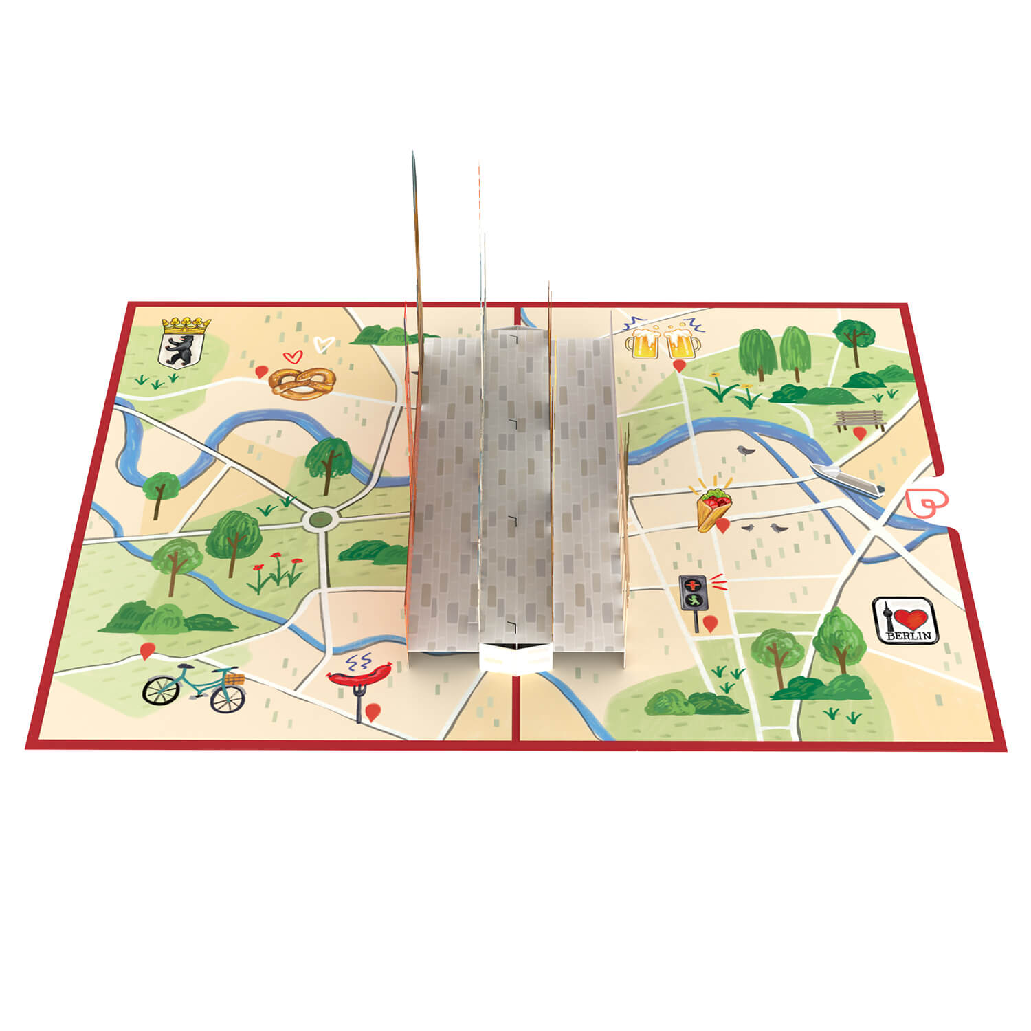 Berlin Pop-Up Card