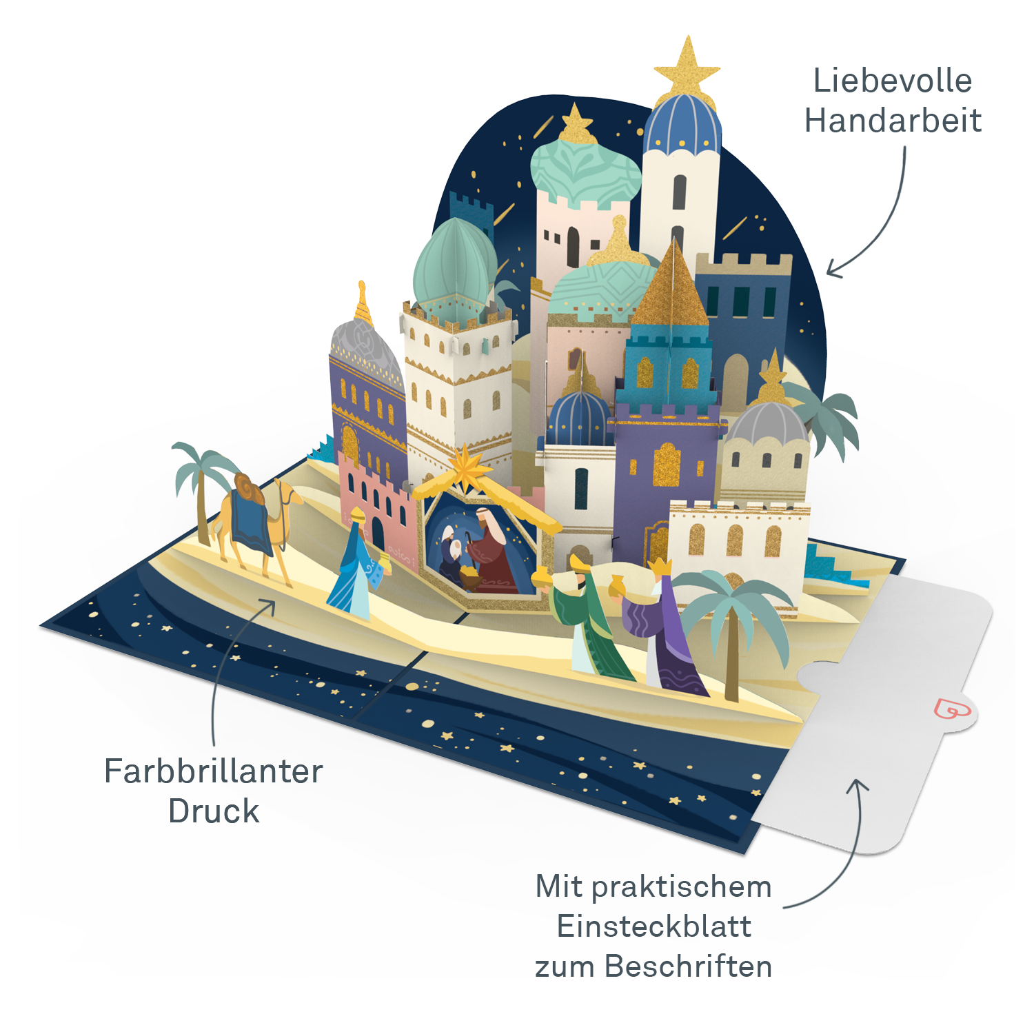 Bethlehem Pop-Up Card