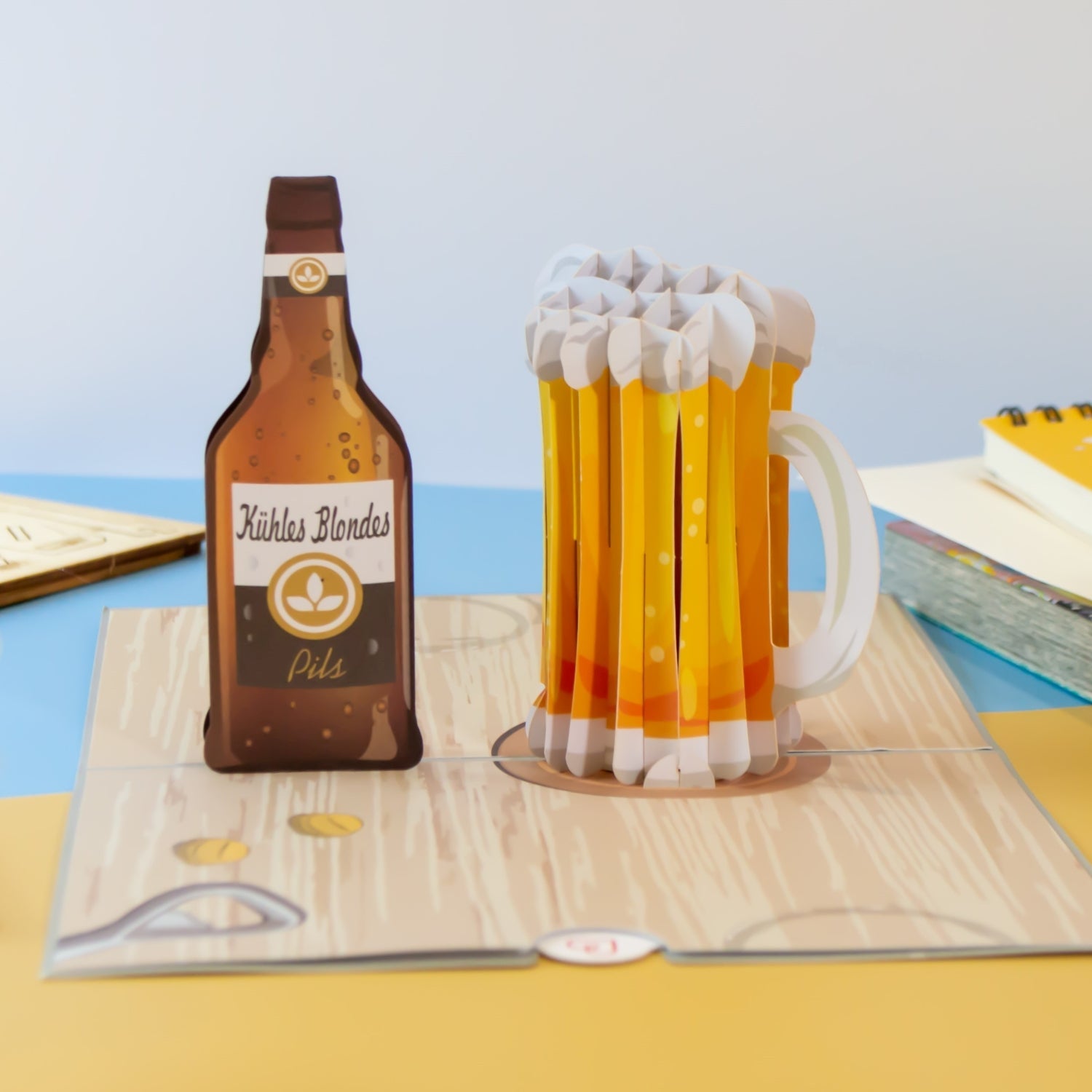 Beer Pop-Up Card