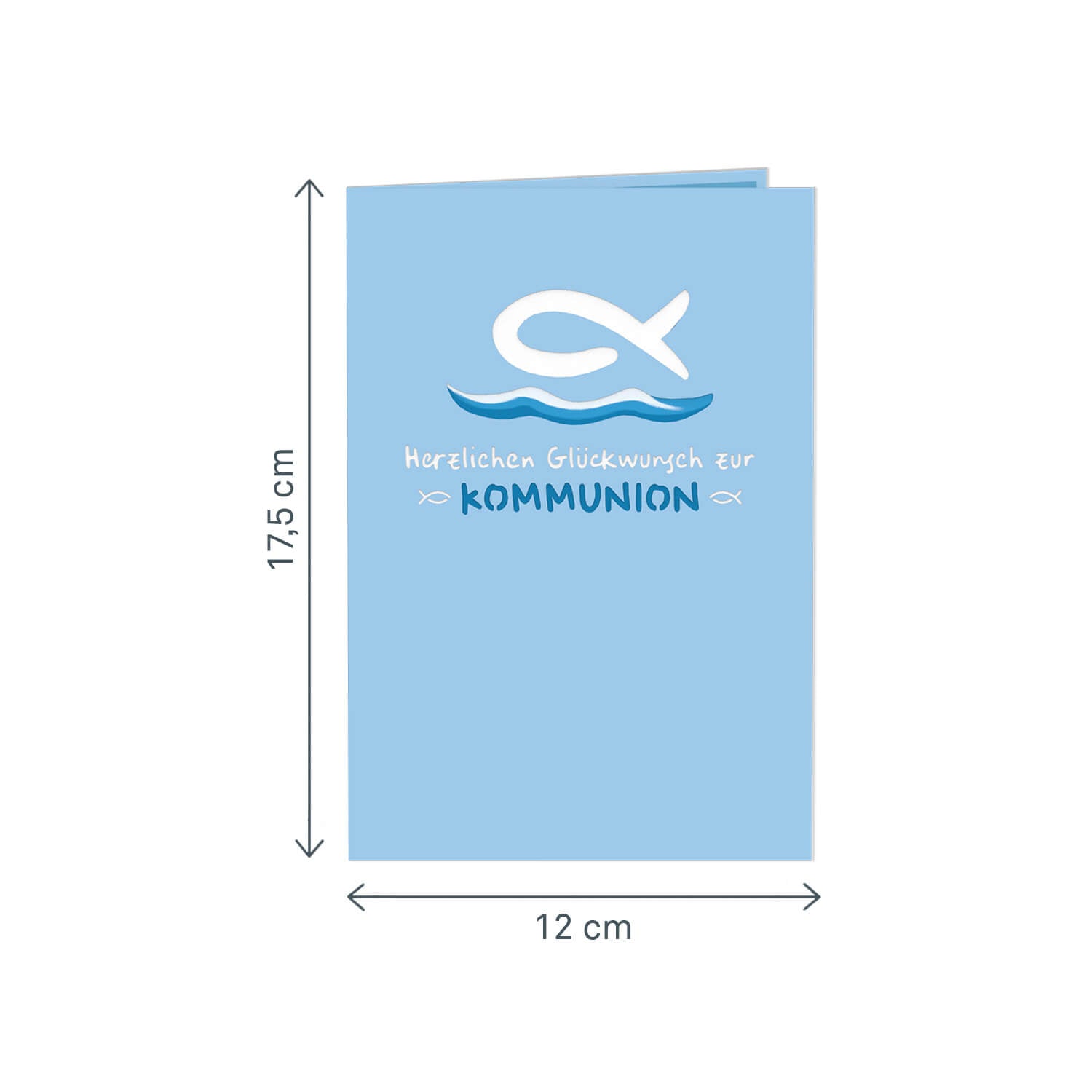 Christian Fish (Communion) Pop-Up Card