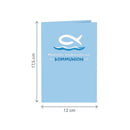 Christlicher Fisch (Kommunion) Pop-Up Karte