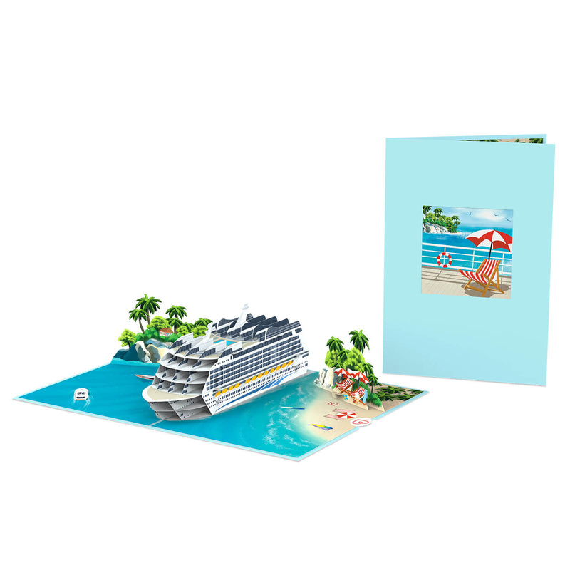 Cruise ship Pop-Up Card