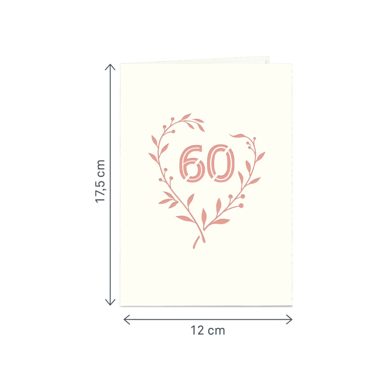 Diamond Anniversary Pop-Up Card