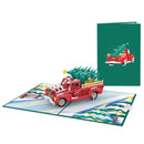 Driving Home for Christmas Pop-Up Card
