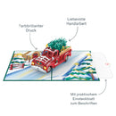 Driving Home for Christmas Pop-Up Card